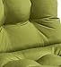 Greendale Home Fashions Outdoor Seat/Back Chair Cushion, Summerside Green
