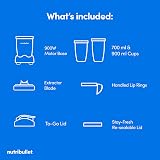 NutriBullet Blender 900 Series 24,000 RPM Kit – 8 Piece Includes Cups & Lids view 9