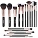 BESTOPE 18 Piece Makeup Brushes Set Premium Kabuki Brushes Synthetic Foundation Blending Blush Face Eyeliner Shadow Brow Concealer Lip Brush Tool Beauty Collection Cosmetic Brushes Kit