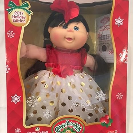 2019 holiday edition cabbage patch doll