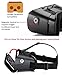 CUDEVS 3D VR Glasses,VR Headset Virtual Reality with Adjustable Len for iPhone 5 5s 6 6s 7 plus Samsung S5 S6 Edge Note 3 4 5 and 3.5-6.0 inch Smartphone for 3D Movies and Games (VR with Remote)