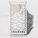 Jomolly Crib Sheets, 2 Pack Unisex Clouds and Chevron Fitted Soft Jersey Cotton Bedding