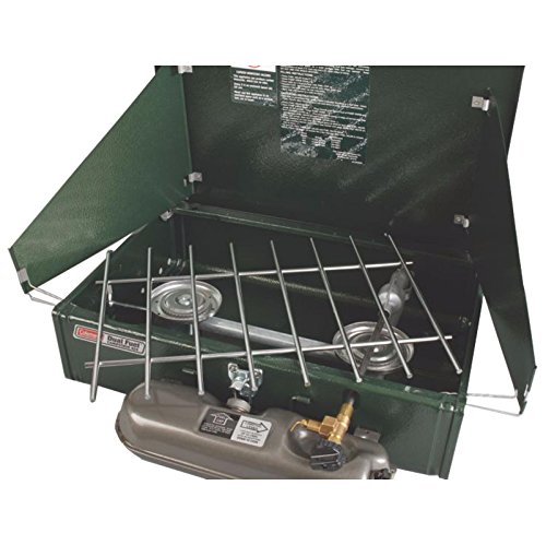 Coleman 2 Burner Dual Fuel Compact Liquid Fuel Stove - Thumbnail 5