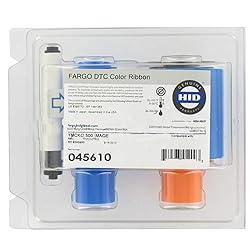 Genuine Fargo YMCKO Color Ribbon #45610 for Fargo