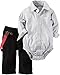 Carters Baby Boys 2-Piece Holiday Bodysuit & Corduroy Pant Set Multi