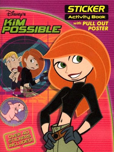 Kim Possible Sticker Activity Book with Sticker and Poster (Disney's Kim Possible)