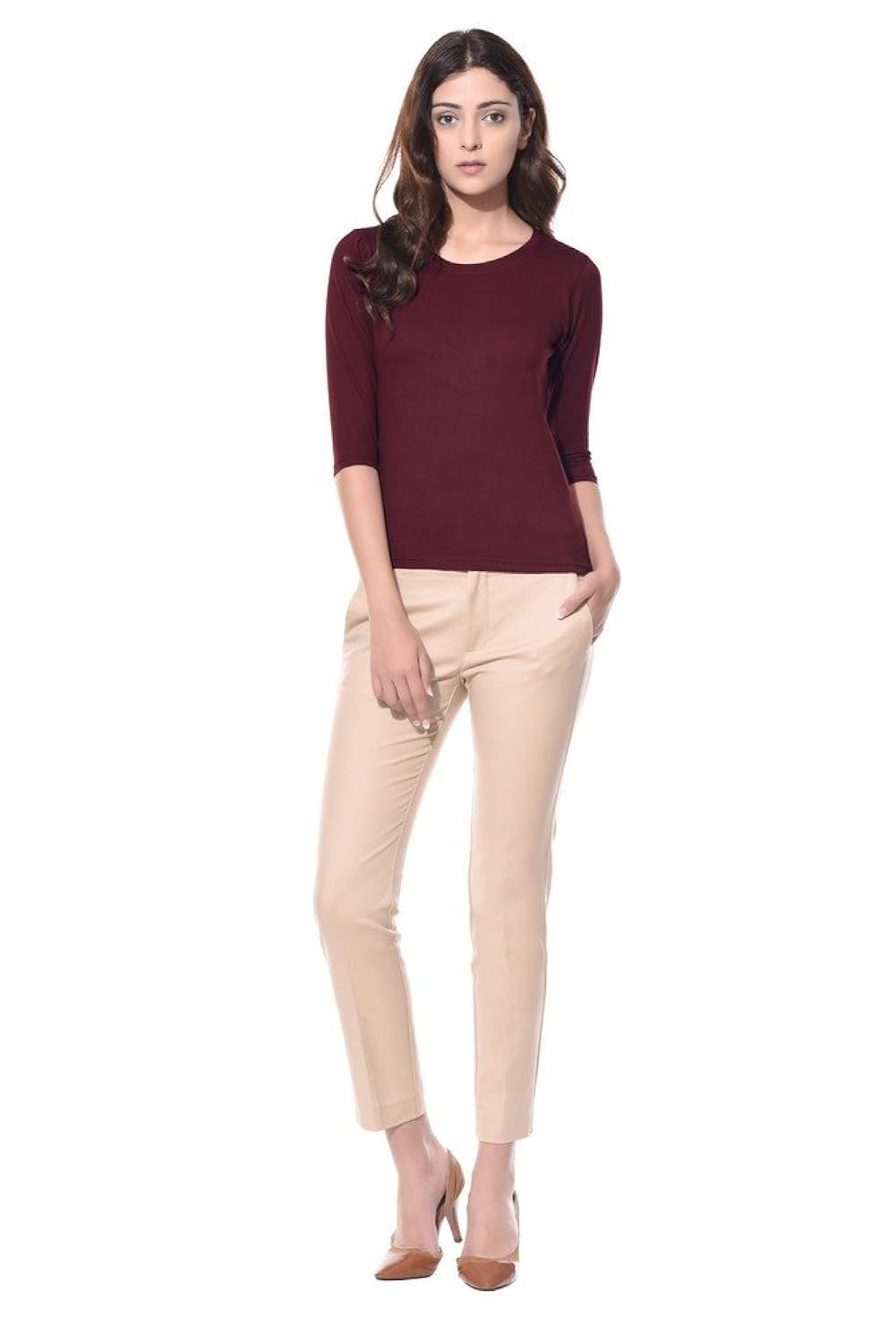 miss chase women's basic top