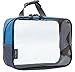 Clear Travel Toiletry Bag, Cosmetic Bag, Quart Sized Packing Organizer (Teal Green)