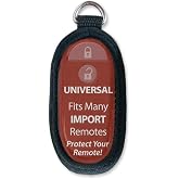 Lucky Line Flexible Remote Skin, Universal, Black, 1 Pack (49001) | Breathable Material