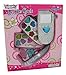 Petite Girls Cell Phone Shaped Cosmetics Play Set - Fashion Makeup Kit for Kids