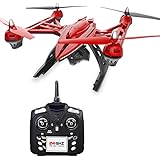 Holy Stone HS400 Large Quadcopter FPV Drone with Adjustable HD Camera 720P 2.4 GHz 6-Axis gyro, Altitude hold, One Key Return and Headless Mode Includes Bonus Battery