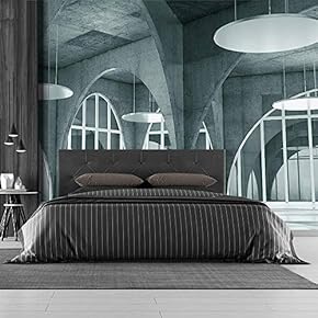 Wall Mural Black and White Industrial Buildings Removable Self-Adhesive Large Wallpaper - 66x96 inches