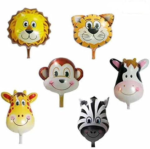 sorry to -JUNGLE ANIMALS BALLOONS birthday party decorations lion tiger monkey zebra
