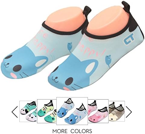 SexRt Mutifunctional Barefoot Kids Quick-Dry Water Shoes Lightweight Aqua Socks For Beach Pool,Cat,28.29