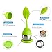 Silicone Tea Infusers - Loose Leaf Tea Infuser - Tea Filters Silicone Handle Loose Tea Steeper for Tea - Stainless Steel Tea Ball Strains for Tea Pot - Tea Diffuser for Fennel Herbal Tea 3 Pack