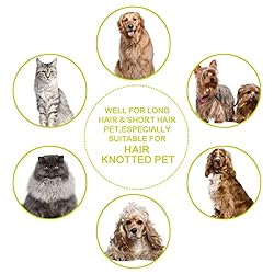 Pecute Pet Dematting Tool 2 Pack - Double Sided