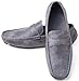 Gallery Seven Driving Shoes for Men - Casual Moccasin Loafers - Charcoal...