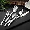 WUJO-Cutlery-Set-Stainless-Steel-Dinner-Set-60-Piece-DinnerwareTablewareSilverware-Set-Service-for-12-Person-Include-KnifeForkDessert-ForkSpoonTeaspoon-Mirror-Polished-Dishwasher-Safe WUJO Cutlery Set, Stainless Steel Dinner Set, 60 Piece Dinnerware/Tableware/Silverware Set Service for 12 Person…