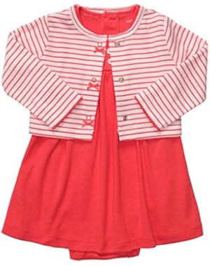 Poppy Stripe 2 Piece Dress Set 6 Months