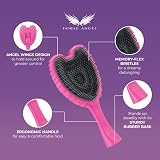 Tangle Angel Reborn Detangling Hair Brush Eco Friendly All Hair Types Wet Dry view 2