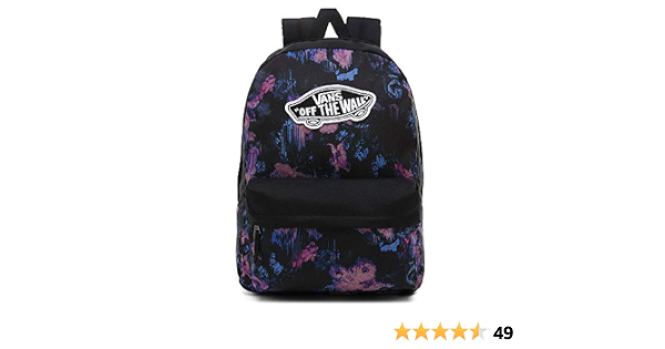 vans drip floral backpack