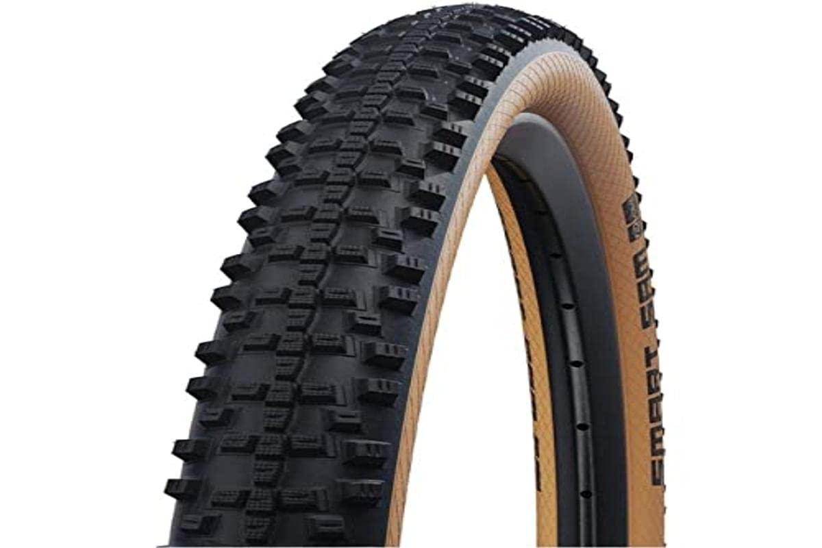 Schwalbe Tire Smart Sam 27.5 x 2.60 ADDIX Performance Snakeskin RaceGuard Double Defense, Pneumatico per Bicicletta Unisex Adulto, Nero, 65-584