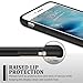 SAMONPOW Wallet Case for iPhone 7 Case with Card Holder Dual Layer Hybrid Shell Heavy Duty Protection Shockproof Anti Scratch Soft Rubber Cover Case for iPhone 7 4.7 inch Black