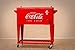 Leigh Country CP 98126 80 Quart Coca-Cola Cooler with Grated Tray, Red
