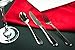 Stainless Steel Flatware Set by MosesMo- Modern & Perfect Weight Utensil Set- 20 or 40 Pieces Set- Everyday Luxurious Mirror Polished Silverware- Restaurant & Hotel Quality (20)