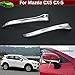 New 2pcs Chrome Rearview Side Mirror Molding Cover Trim Strip Emblems for Mazda CX5 CX-5 2015 2016 2017 2018 (Not fit for 2017 Mazda CX-5 GT Modal)