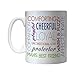 Boelter Brands Black Poodle Ceramic Mug, 11-ounce
