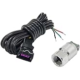 GlowShift 16 Pulse Speedometer Sensor Adapter Fits GM &amp; Mopar Transmission | Converts Mechanical Trans Signal to Electronic for Aftermarket Speedo Gauge