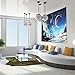 Sunm Boutique Tapestry Wall Hanging Wall Tapestry Galaxy Tapestry Planet Tapestry Psychedelic Tapestry Vintage Tapestry Home Decor(51.2