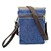 Dlames Canvas Cross-Body Casual Shoulder Bag for iPhone X,iPhone 8 Plus,iPhone 6S Plus,7 Plus,Samsung Galaxy S7 Edge,S8 Edge (Dark Blue)