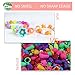 Girls Toys Gifts Snap Pop Beads 600 Pcs Jewelry Making Kit Arts and Crafts Gift for Kids DIY Necklace Bracelet Hairband and Ring Creativity Gifts Toys for Age 3 4 5 6 7 Year Old Girl