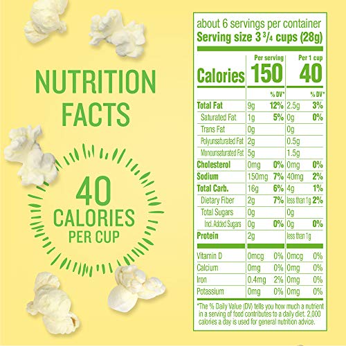 ANGIE’S BOOMCHICKAPOP SEA SALT POPCORN, GLUTEN FREE, PARTY SIZE, 6.7 OZ.