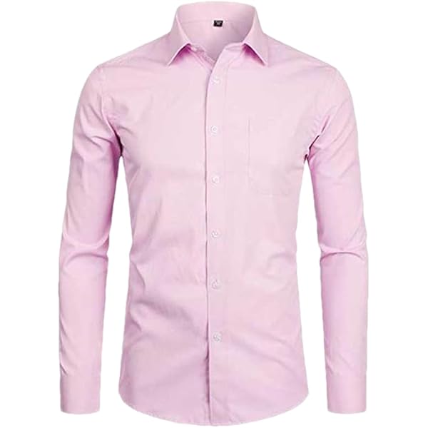 fitted lace wedding dress Men's Dress Shirt Tops Fashion Slim Fit Long Sleeve Shirt Men Black Formal  Button Up Shirt at Amazon Men's Clothing store