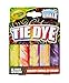 Crayola Washable Tie Dye Sidewalk Chalk, 5 Anti-Roll Chalk Sticks, Outdoor Toy, Gift primary