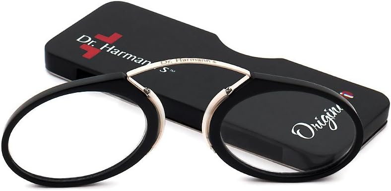 Dr Harmanns-Original i Reading Glasses Power +1.50 Black colour