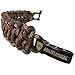 MiliTactical - Best Quality Camo Paracord Bracelet, with Adjustable Stainless Steel Shackle