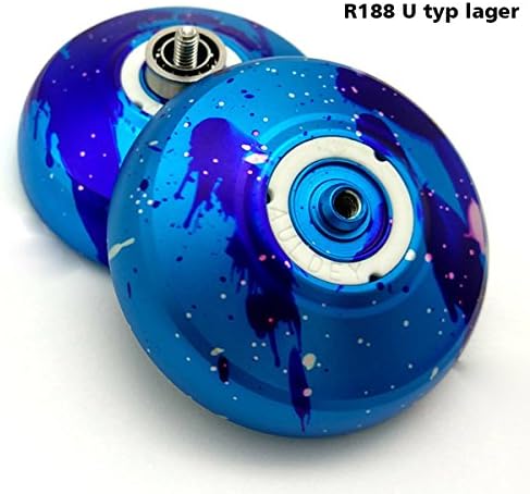 YOLOKE Professional Aluminum Alloy Unresponsive Yoyo Ball +2 Yo Yo String+1 Yo Yo Glove +1 Yo Yo Bag Clearance Sale