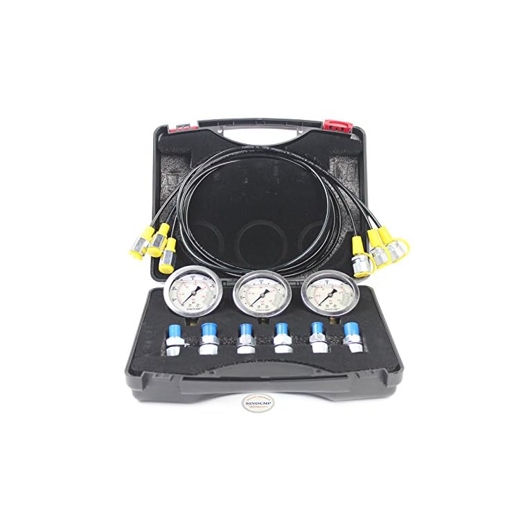 XZT 70M Digital Hydraulic Pressure Test Coupling Kit,Pressure Gauge
