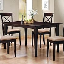 Coaster Cappuccino Rectangular Dining Table