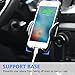 3-in-1 Car Phone Mount, Cell Phone Holder Cradle with Dual USB 2.1A Charger Compatible with iPhone X 8 7 6 6S Se 5S Samsung Galaxy S9 S8 S7 S6 S5, HTC LG Sony Nexus Motorola and More              
