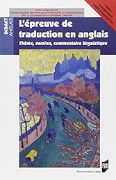 L' épreuve de traduction en anglais
