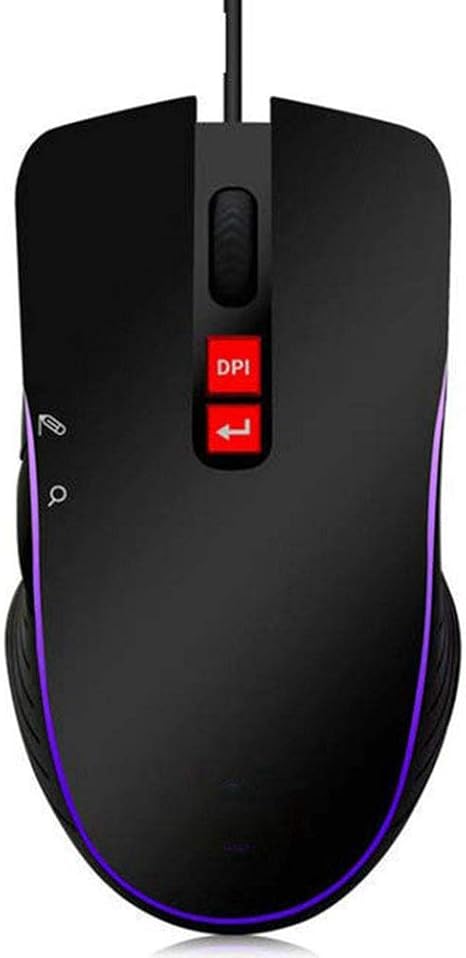 Smart Voice Mouse Wired Gaming Mouse Con Traduzione Search Mouse 30dpi Nero Amazon It Sport E Tempo Libero
