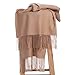 Pashmina Shawls and Wraps for Women - PoilTreeWing Solid Color Cashmere Scarfs(Camel)