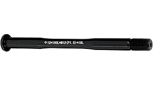 rningo M12 Thread Pitch 1.5mm * 12mm Bike Hubs Thru Axle Skewer Adapter Fit for MTB/Road Bike 12mm *122/125/127/158/160/162/166/168/172/175/177/180mm