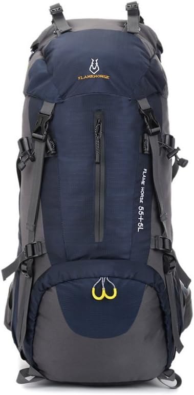 XMSS Hiking Backpack 60L Travel Daypack for Hiking Climbing Camping Mountaineering