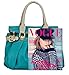 MG Collection Gabby Oversized Shopper Hobo Shoulder Bag, Teal, One Size